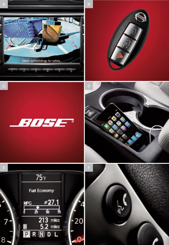 2013 Nissan Rogue Amenities 2013 Nissan Rogue Amenities