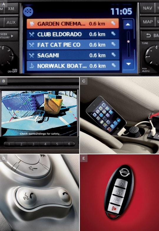 Nissan Versa Control Center Nissan Versa