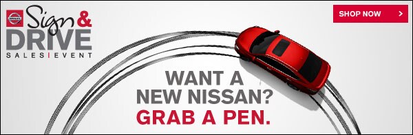 Nissan Sign & Drive Sales Event