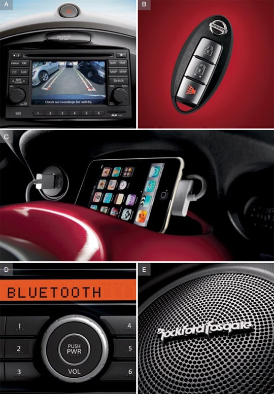 2013 Juke Control Center 2013 Juke Center Panel