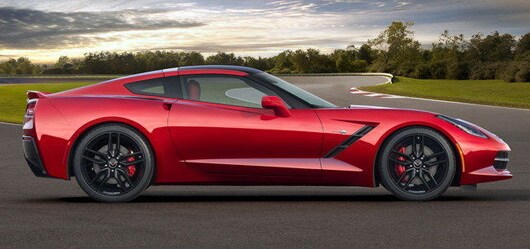 2014 Corvette Side View 2014 Corvette side view