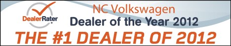 Dealer Rater #1 Dealer Volkswagen of South Charlotte