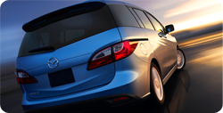 Mazda 5 rearview