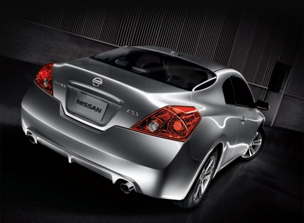 2013 Nissan Altima Coupe rear view