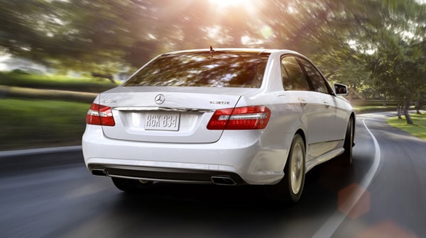 Mercedes-Benz E350 BlueTEC Sport Sedan in Polar White Mercedes-Benz E350