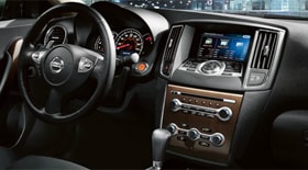 Leather steering wheel of 2013 Maxima