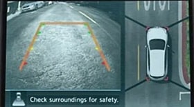 2013 Nissan Rogue Rearview 2013 Nissan Rogue Rearview