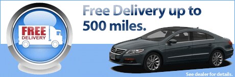 Free delivery up to 500 miles at Volkswagen of South Charlotte