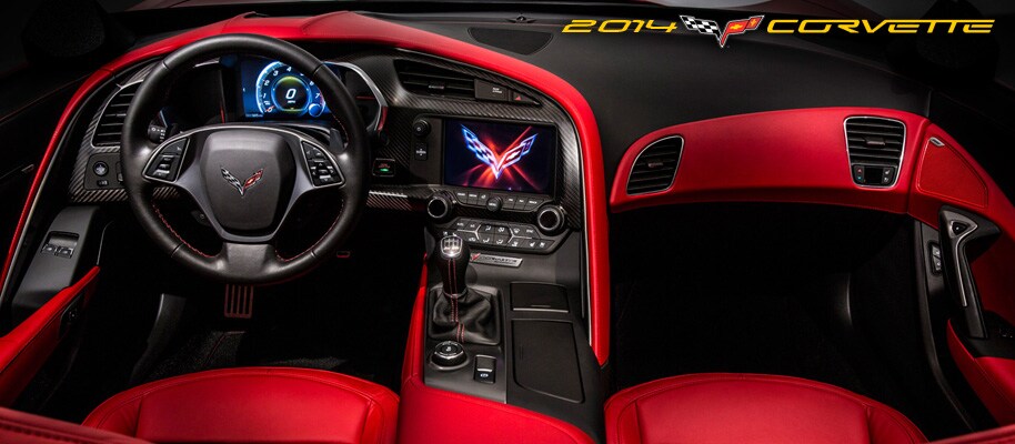 New 2014 Chevy Corvette Stingray Interior Interior of the 2014 Chevy Corvette