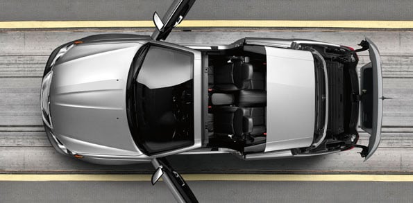 2012 Chrysler 200 Convertible Top Down