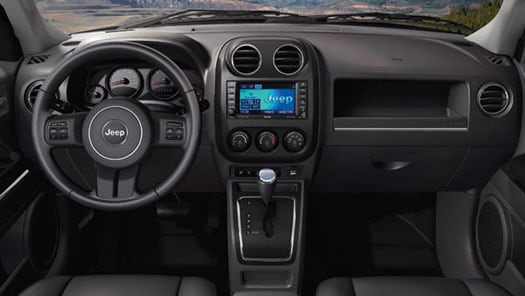 2012 Jeep Compass Interior from Drivers Side