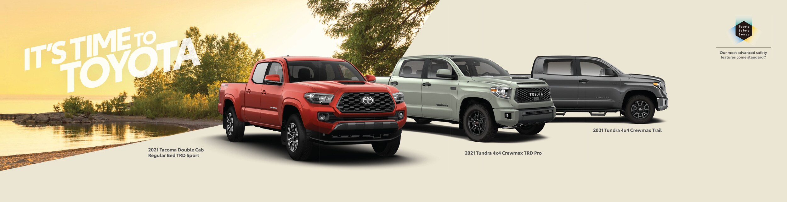 It's time to Toyota It's time to Toyota
