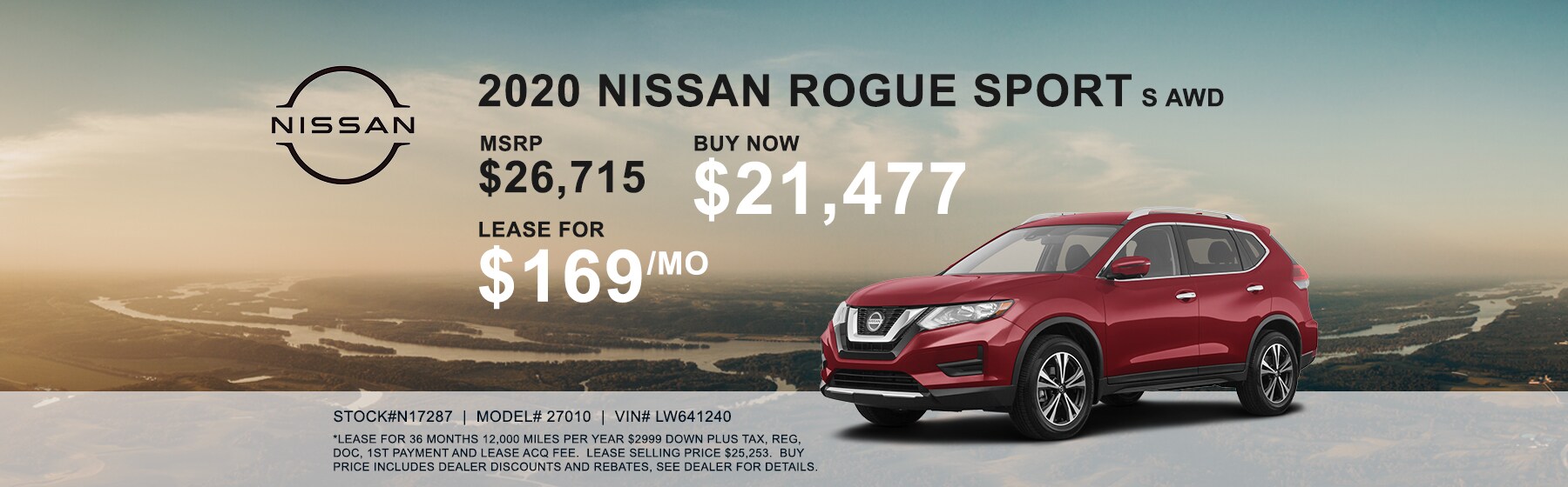 anchor-nissan-lease-buy-september-rogue-sport-awd.jpg 2020 Nissan Rogue Sport AWD Lease for $169 per month