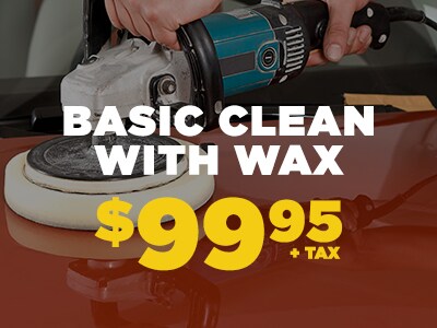 Basic clean with wax Basic clean with wax detailing price