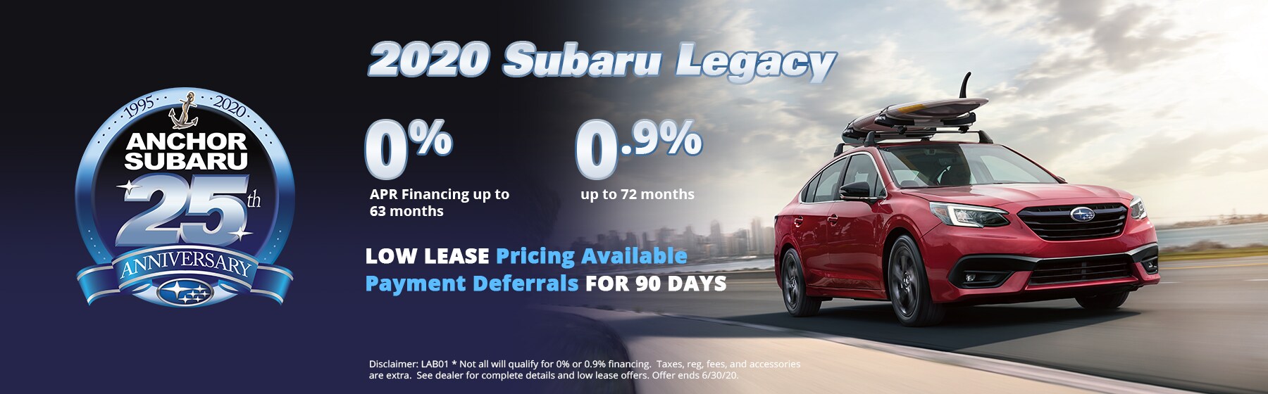 2020 Subaru Legacy 0% APR financing No payments 90 days.jpg 2020 Subaru Legacy 0% APR financing No payments 90 days
