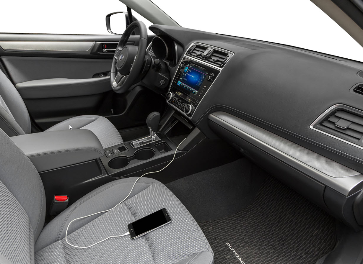 2019 Outback Front Seat.jpg Used Subaru Outback Front Seat Image