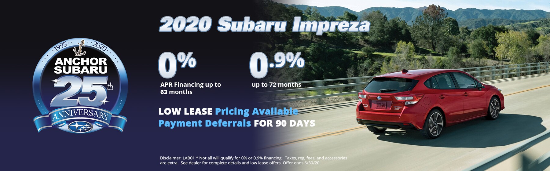 2020 Subaru Impreza 0% APR financing No payments 90 days.jpg 2020 Subaru Impreza 0% APR financing No payments 90 days