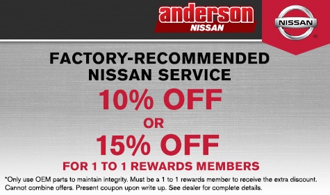 Anderson nissan asheville coupons #7