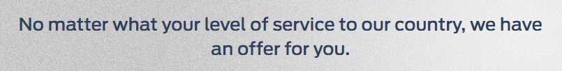 Ford Military Discount in Rockford