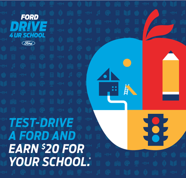 AV-Ford-D4URS-Image.png Ford Drive 4 UR School event at Antelope Valley Ford! Test Drive a new Ford and earn money for your school