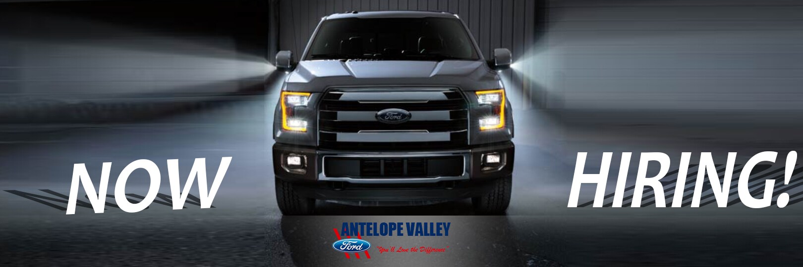 AVFORD NOW HIRING.jpg Antelope Valley Ford is now hiring for available jobs near Palmdale