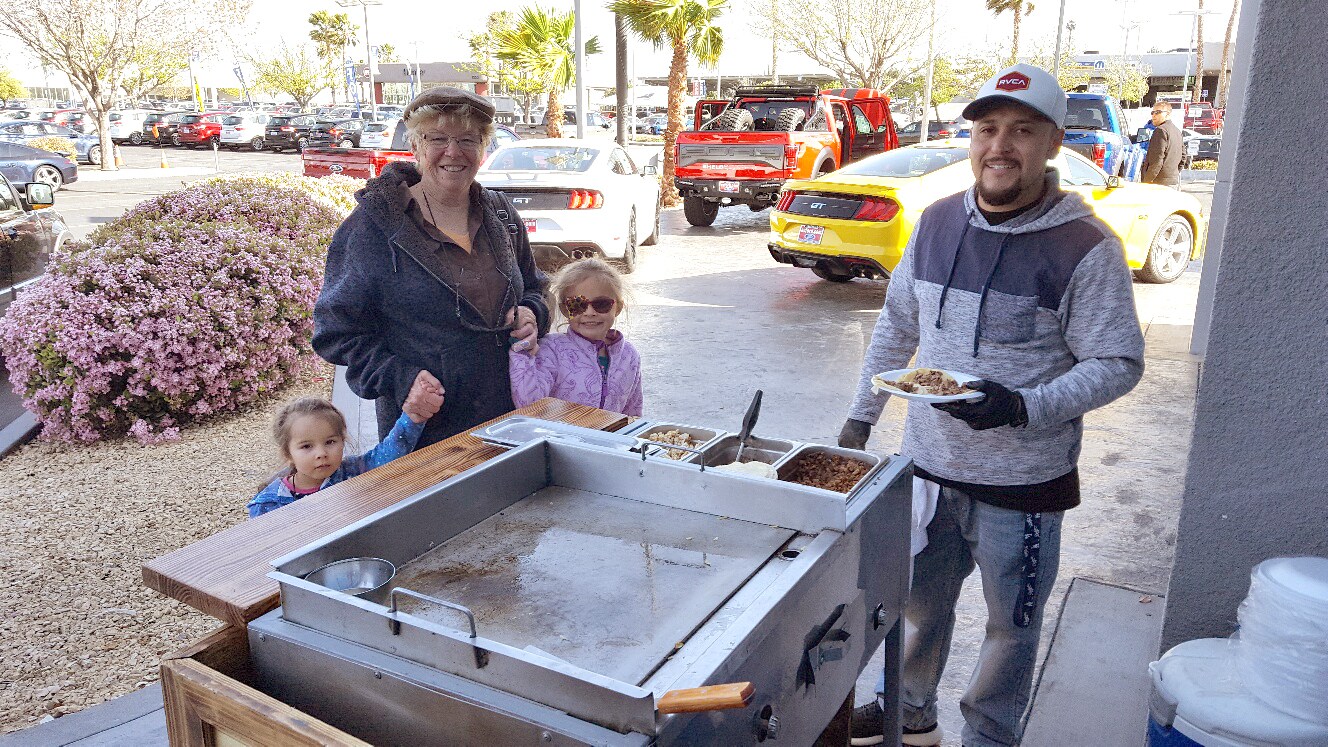 20180412_162733_resized.jpg Enjoying Family Friendly Free Taco Thursday at Antelope Valley Ford in Lancaster near Edwards AFB