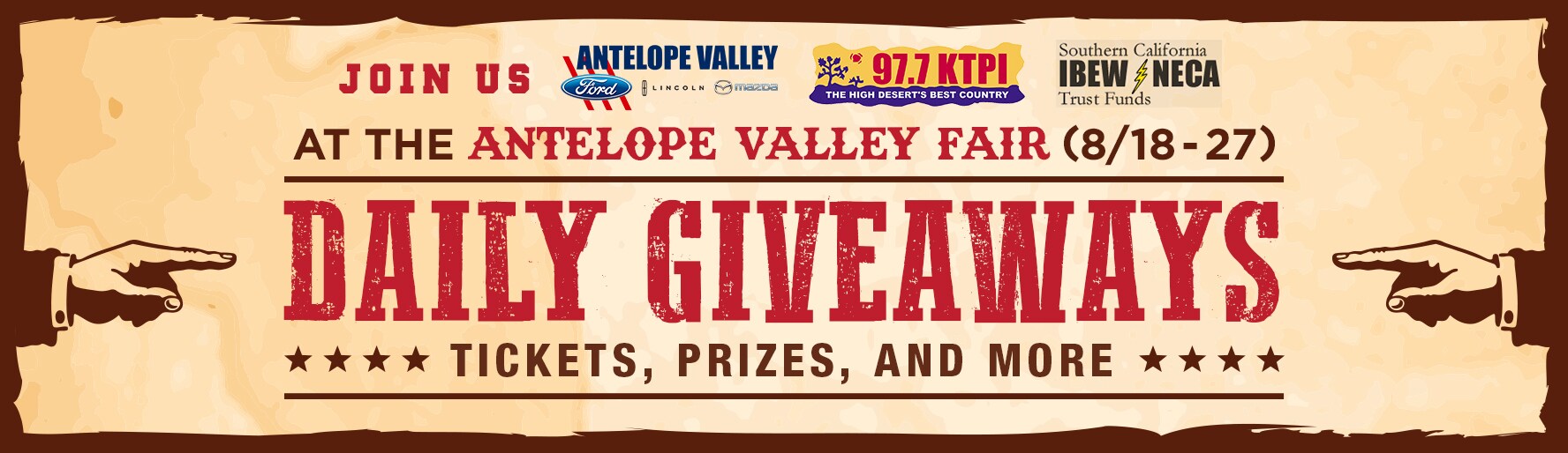AVM_AVFair_1776x514_AUG2017.jpg Join AV Mazda at the Antelope Valley Fair. Enter to win tickets, prizes and more!