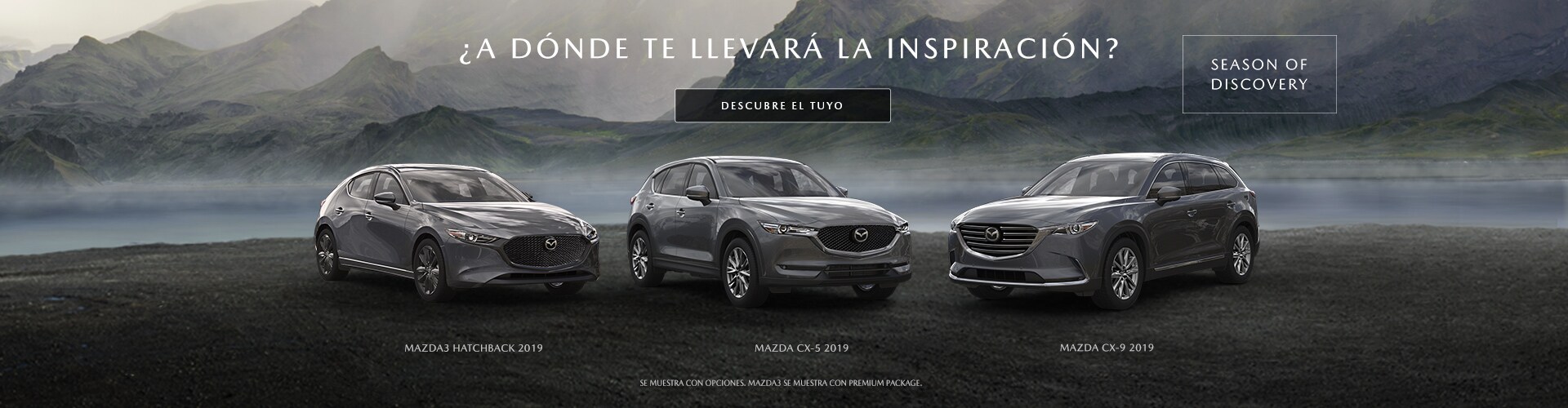 2019_summerevent_1920x500_static_m3h_cx5_cx9.jpg Evento de ventas de la Season of Discovery en Antelope Valley Mazda. ¿Dónde encontrarás tu inspiración?