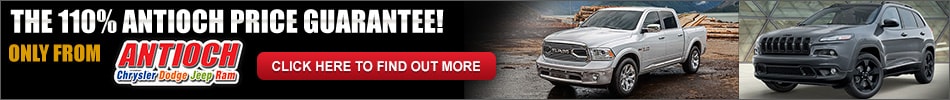 110% Price Guarantee available at Antioch Chrysler Dodge Jeep RAM in Antioch, IL
