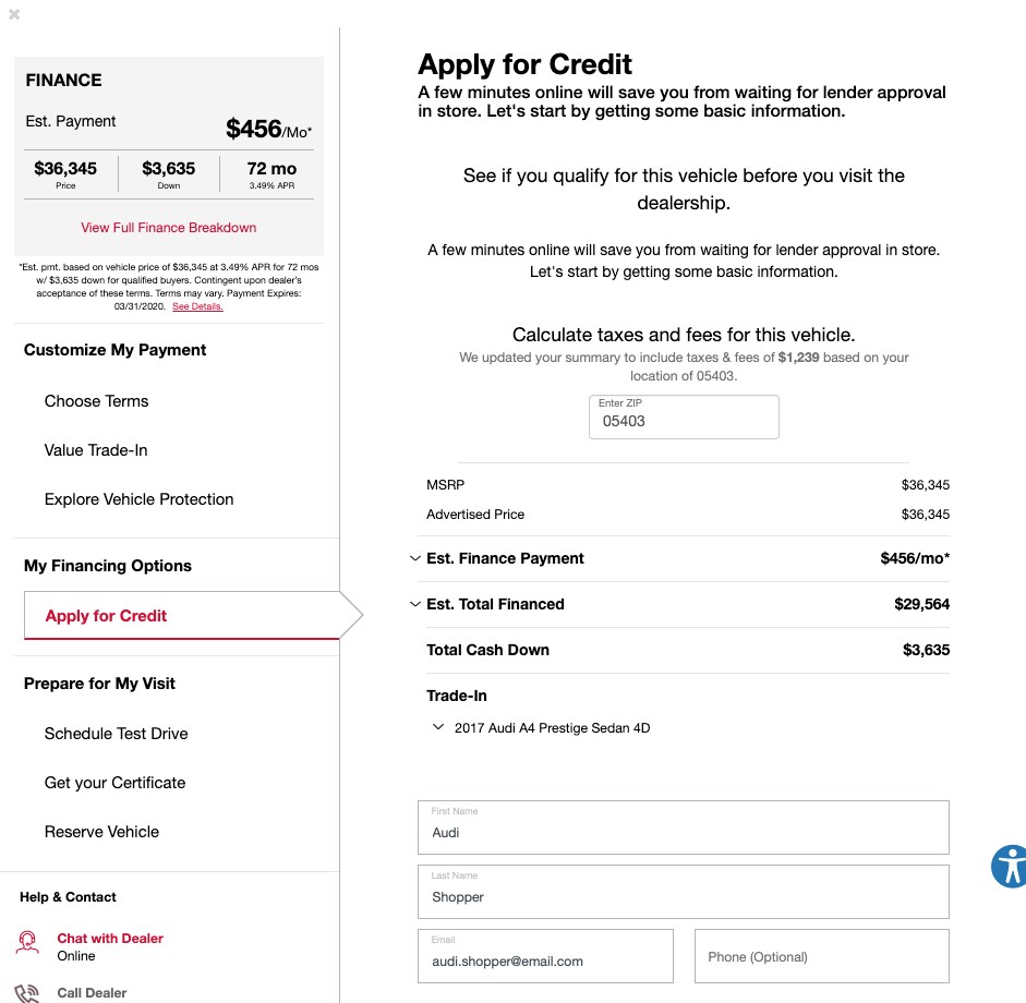 Accelerate_Apply for Credit