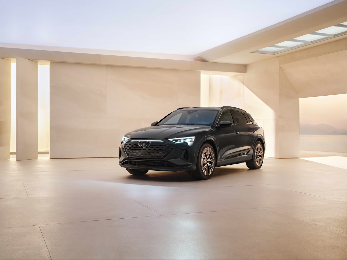 The Audi Q8 e-tron