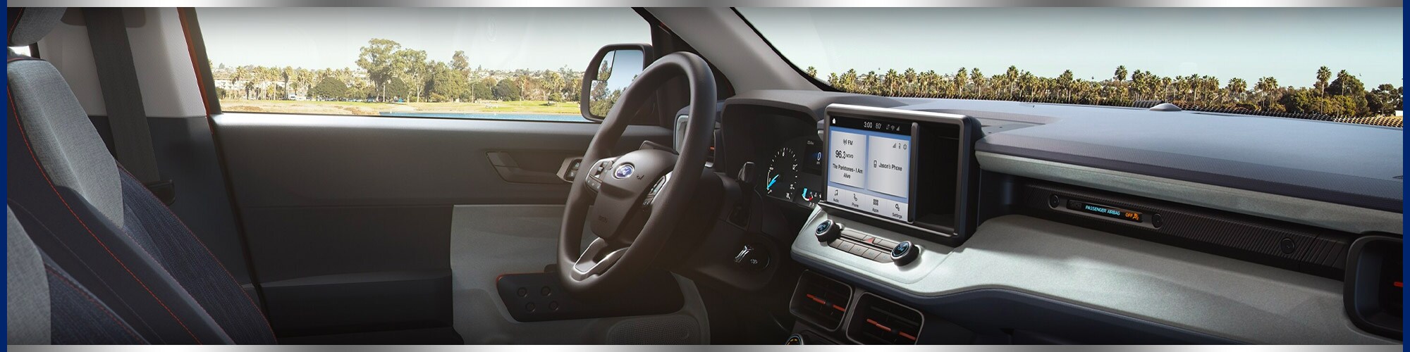 2022 Ford Maverick interior