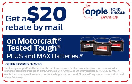 $20 Motorcraft Battery