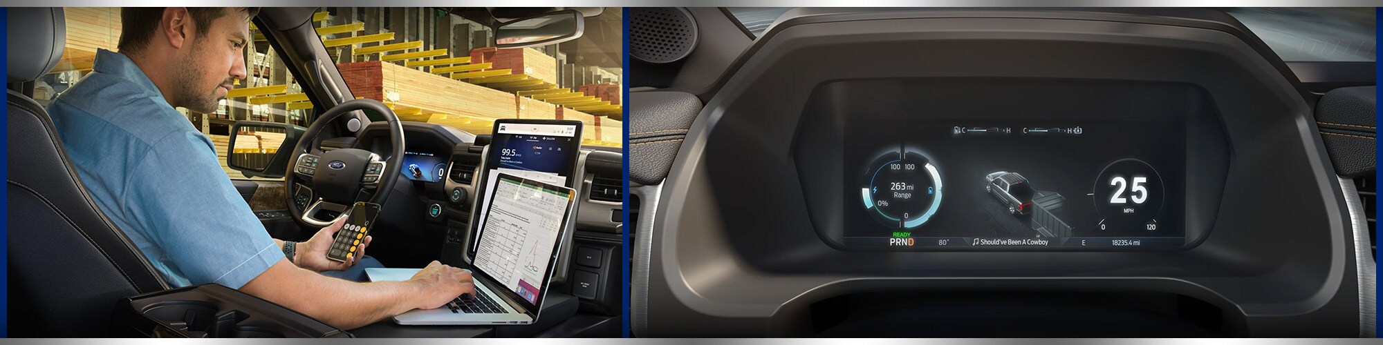 2022 Ford F-150 Lightning Interior