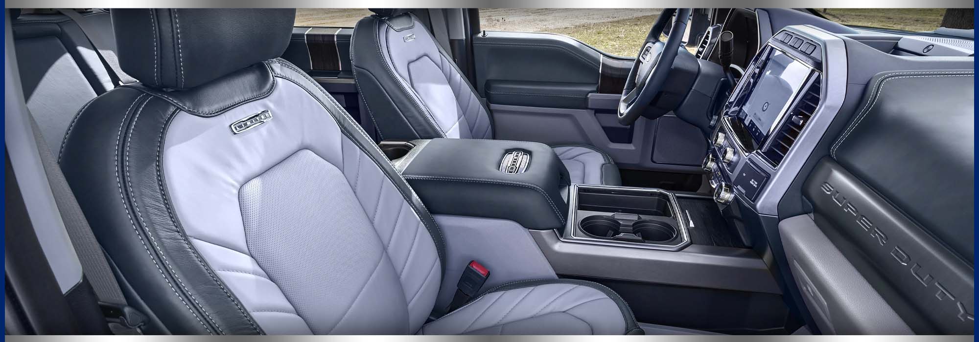 2022 Ford Super Duty Models Interior
