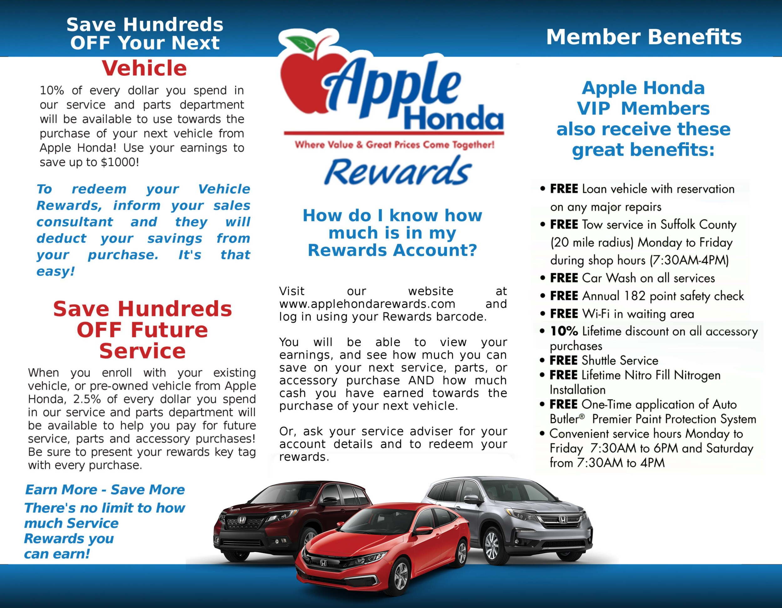 Apple Honda Rewards Card