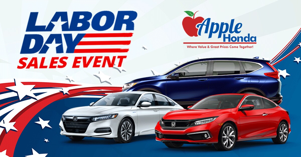 Honda Labor Day specials near Manorville Apple Honda Labor Day Sunny Days Sales Event