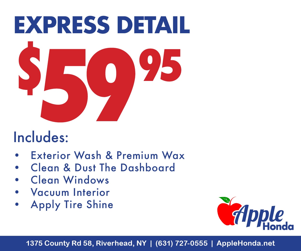 Apple Honda New Honda dealership in Riverhead, NY 11901