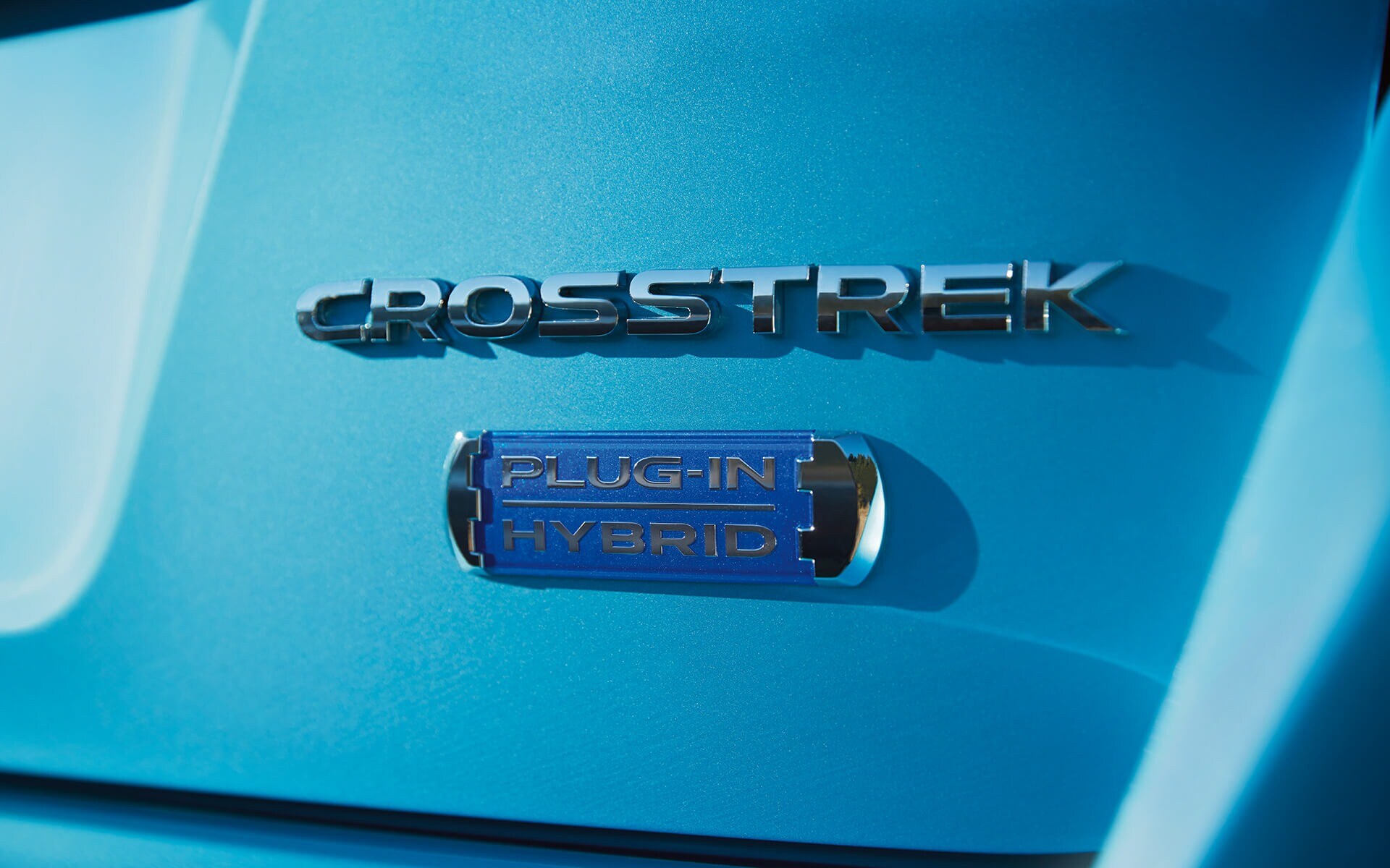 Subaru Plug-In Hybrid badge