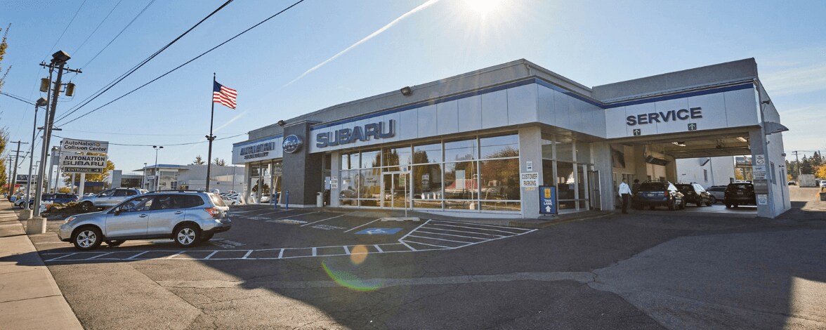 AutoNation Subaru Spokane Valley Outside view of AutoNation Subaru Spokane Valley