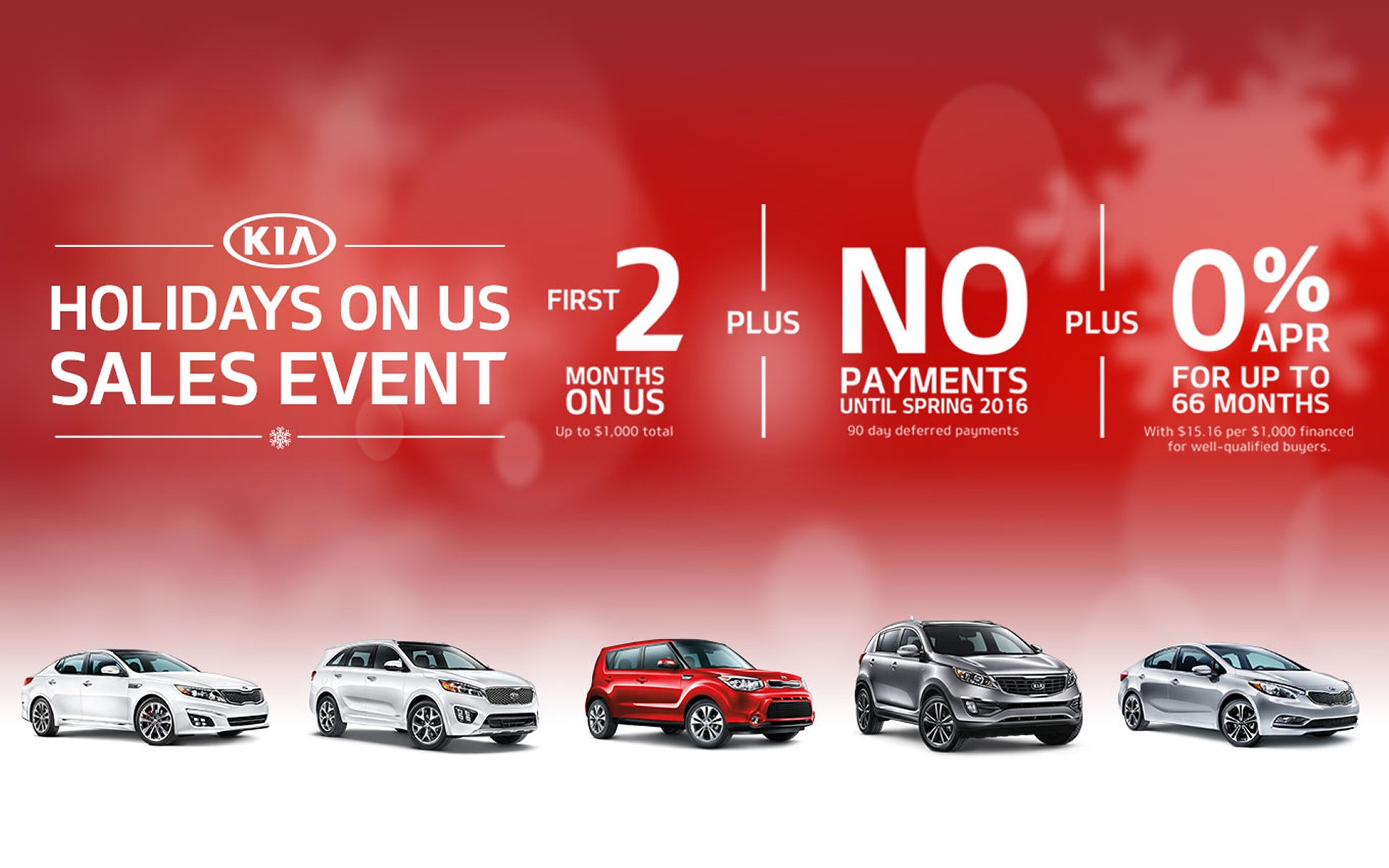 KIA Holidays on us Sales Event Denver Area Greenwood Village CO