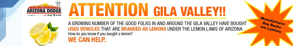 Arizona Used Vehicles Lemon Laws Awareness