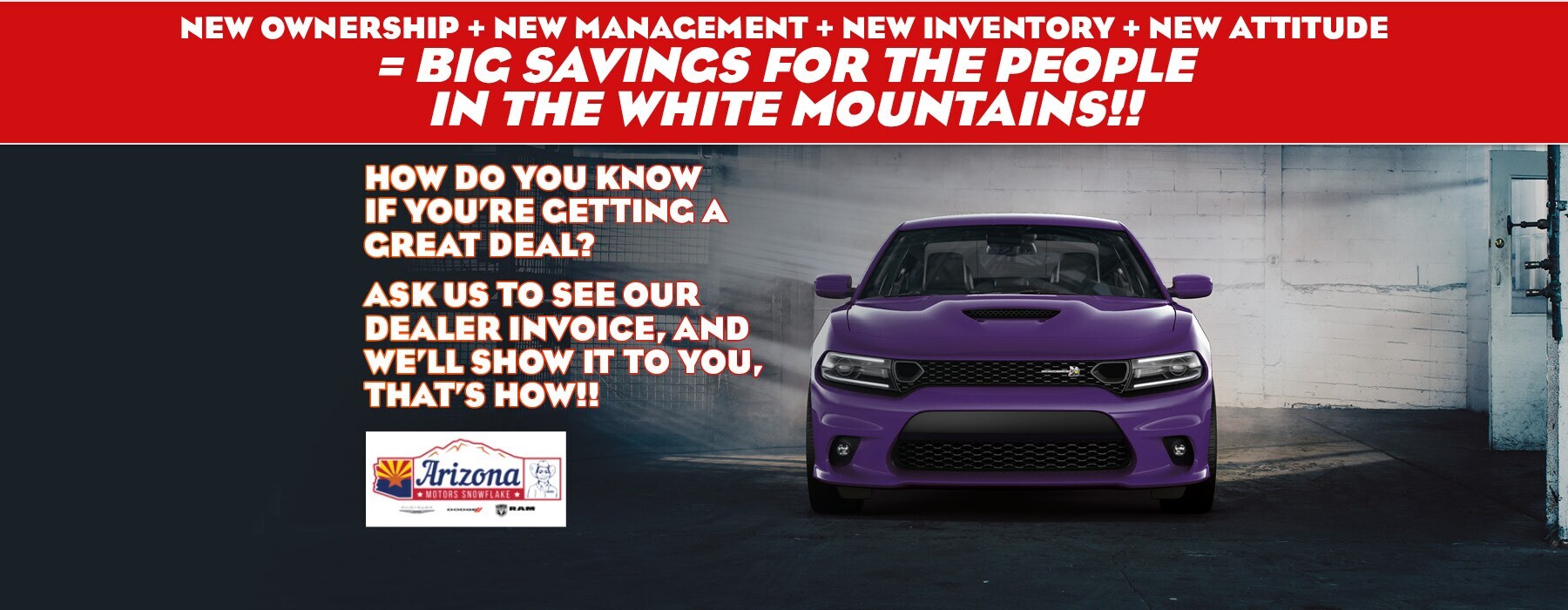 New Ownership Arizona Motors Snowflake