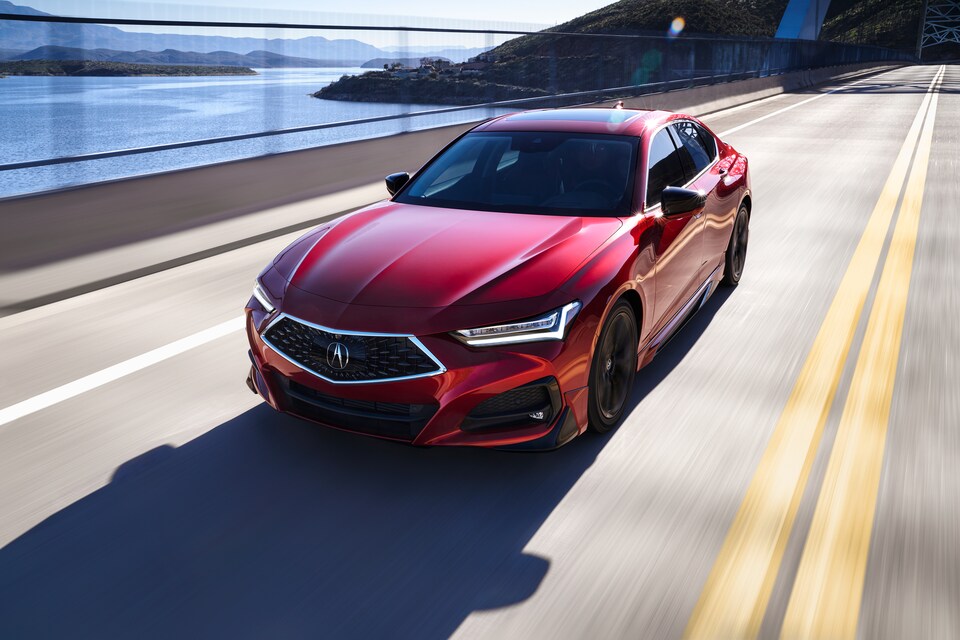 New Acura TLX front view