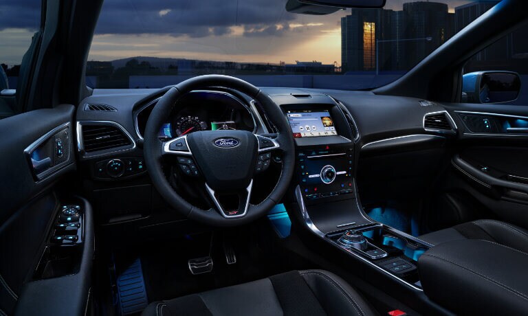 2020 Ford Edge interior infotainment view