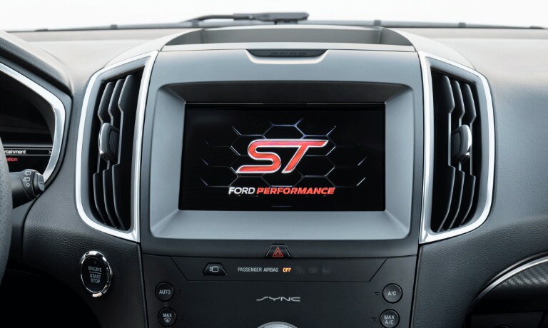 2020 Ford Edge infotainment view
