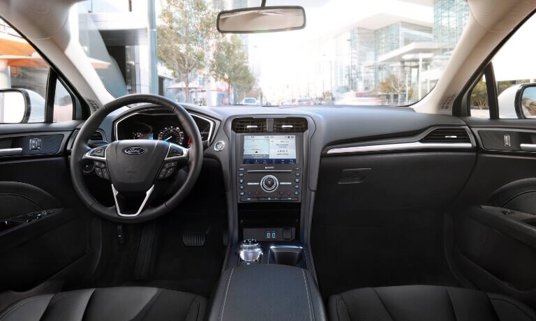 2020 Ford Fusion interior front center console