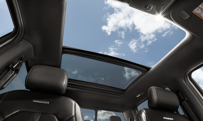 2020 Ford F-150 Interior Sunroof view