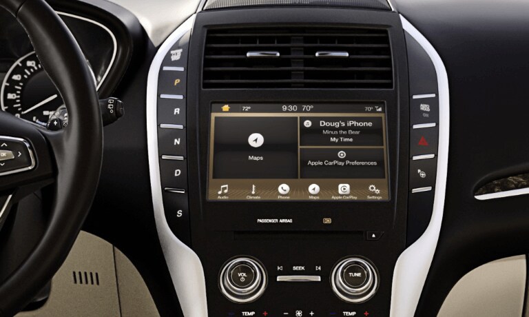 2019 Lincoln MKC interior view