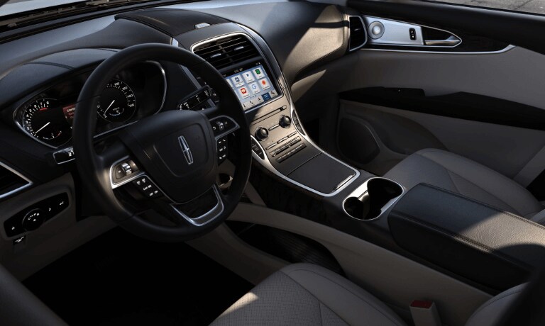 Interior view of the 2019 Lincoln Nautilus